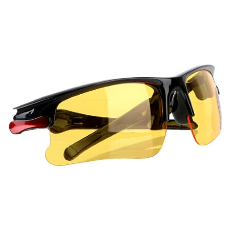 Car Night-Vision Glasses Driver Goggles Anti Glare Protective Gears Sunglasses Night Vision Driving Glasses Accessories