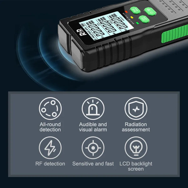 Electromagnetic Field Radiation Detector Tester EMF Meter