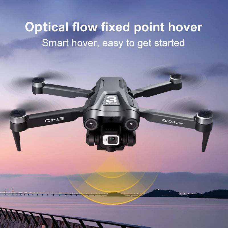 Dual Motor 8K Professional GPS WIFI FPV Obstacle Avoidance Folding Drone