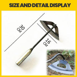 1pc All-steel Hardened Hollow Hoe Weeding