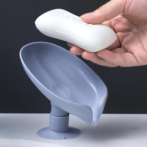 Leaf Shape Drain Soap Box