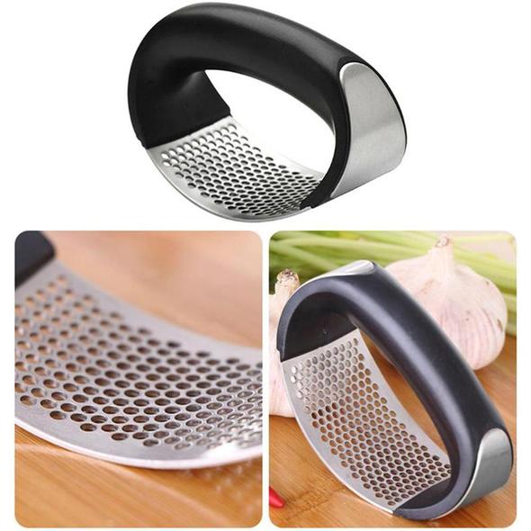 Stainless Steel Garlic Presser Kitchen Manual Garlic Mincer Chopping