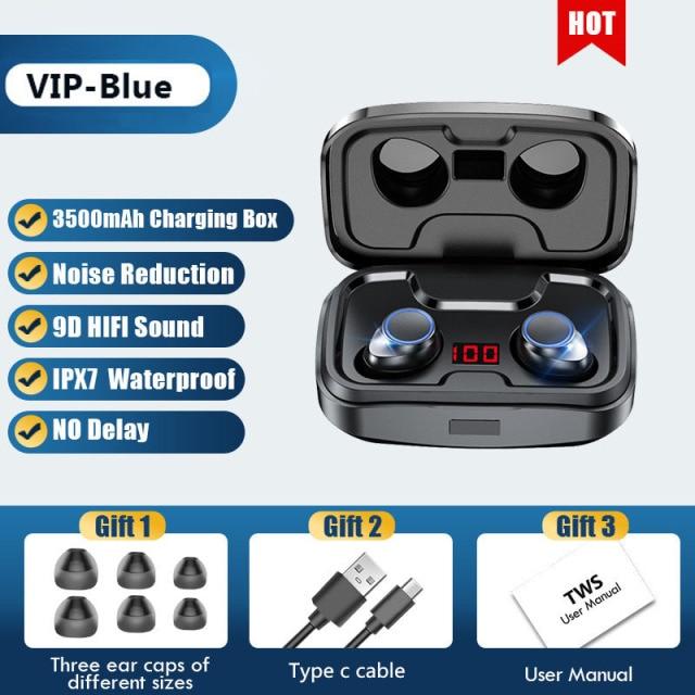 X10 Bluetooth Earphones Wireless Earbuds with Charging Box