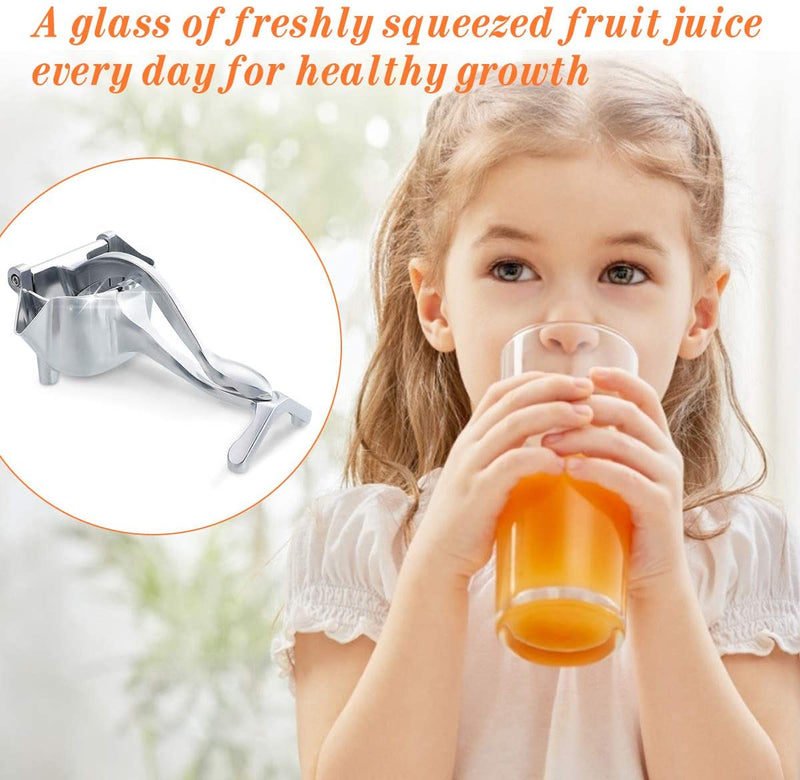 Stainless Steel Fruit and Juice Squeezer Manual Orange Juicer