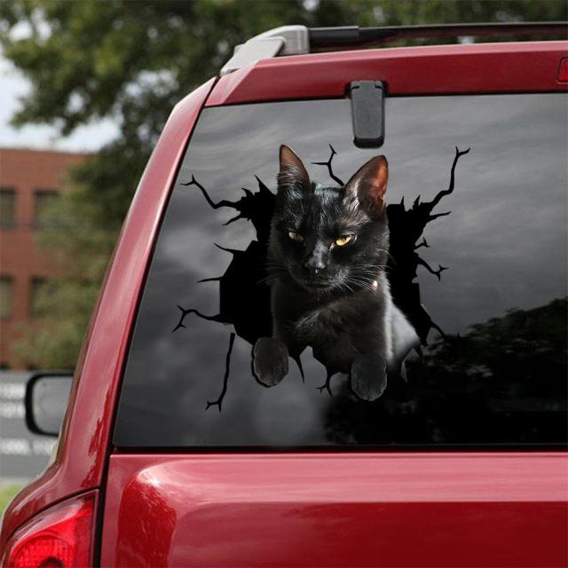 Waterproof 3D Cat and Dog Stickers