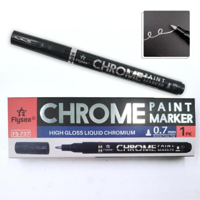 Silver Chrome Marker