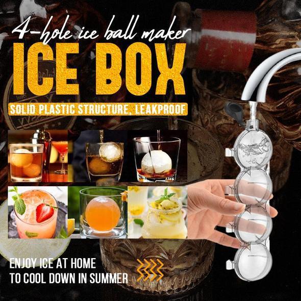 4-hole ice ball maker 4-hole ice box